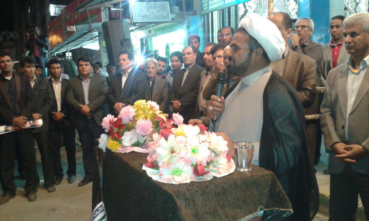 افتتاح ستاد دکتر حمزه در شهر کهنوج+تصویر افتتاح ستاد دکتر حمزه در شهر کهنوج+تصویر