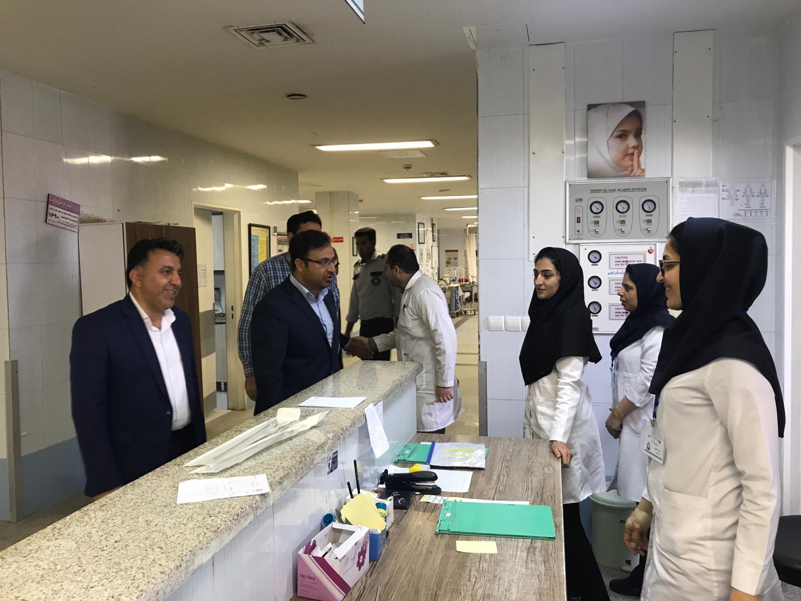ویزیت روزانه ۸۰۰ بیمار در بیمارستان قشم ویزیت روزانه ۸۰۰ بیمار در بیمارستان قشم