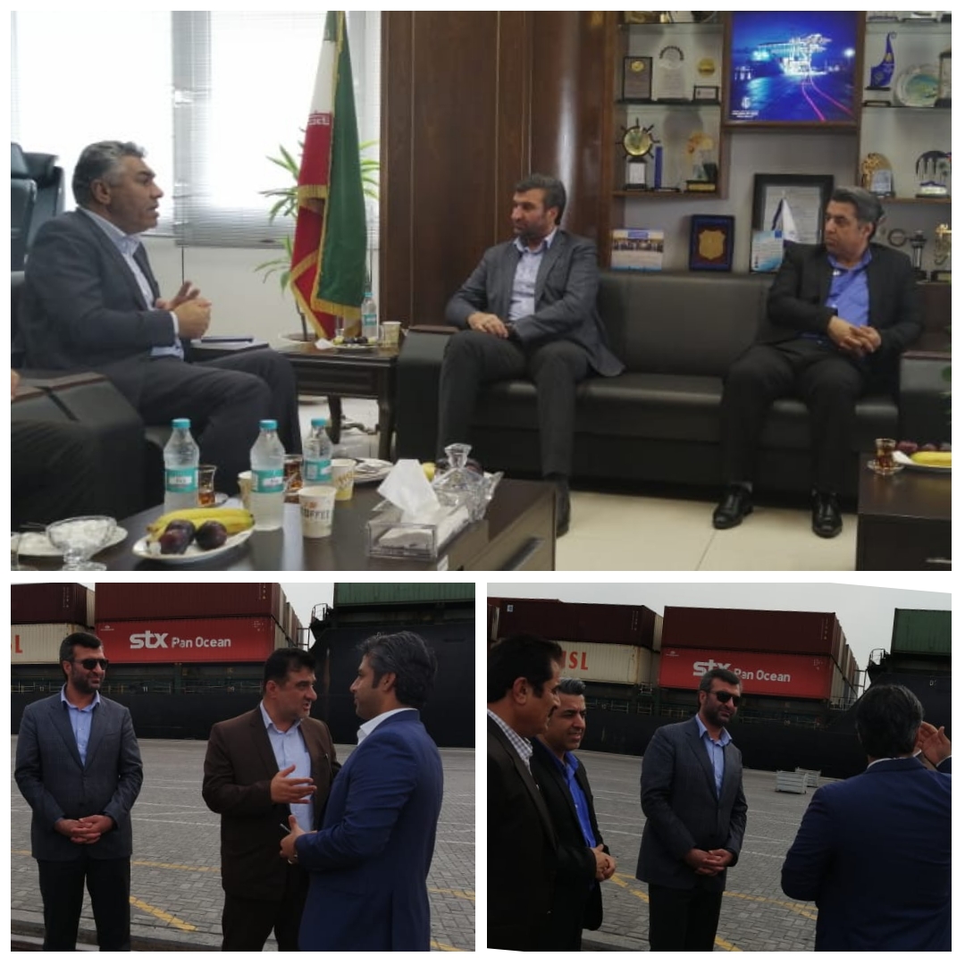 بازدید دکترمیرزاد از وضعیت کارگری بندرشهید رجائی بندرعباس بازدید دکترمیرزاد از وضعیت کارگری بندرشهید رجائی بندرعباس