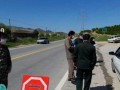 بازدیدفرمانده سپاه کهنوج از ایستگاه های غربالگری کرونا در شهرستان کهنوج