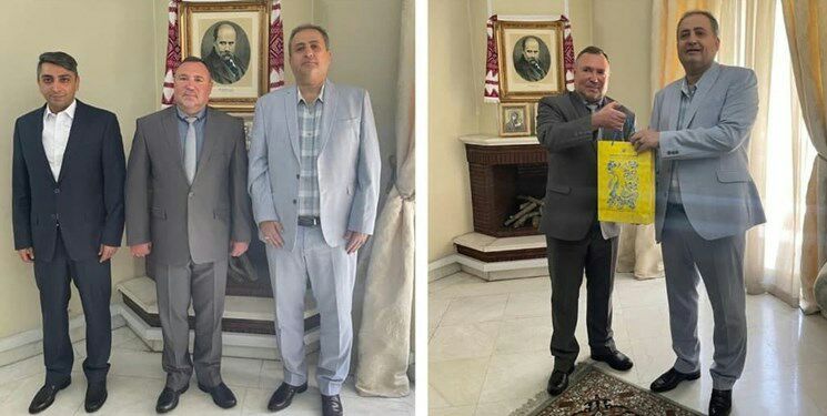 دیدار محمد رضا صفا رییس اتاق بازرگانی بندرعباس با سفیر اوکراین دیدار محمد رضا صفا رییس اتاق بازرگانی بندرعباس با سفیر اوکراین