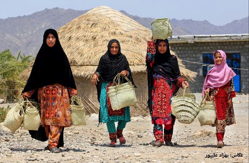 قلعه گنج قطب حصیر بافی کشور شد قلعه گنج قطب حصیر بافی کشور شد