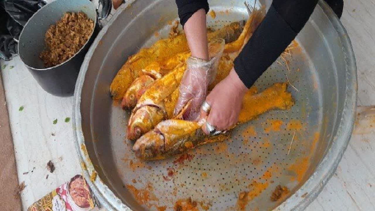  جشنواره طبخ آبزیان و غذاهای محلی با ماهی در خاش برگزار شد