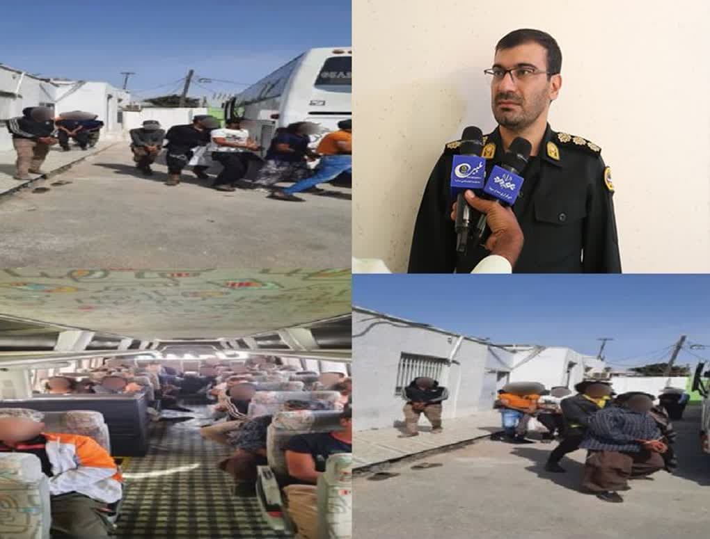طرح ضربتی پاکسازی مناطق آلوده ودستگیری ۴۴۰ خرده فروش و معتاد متجاهر در بندرعباس