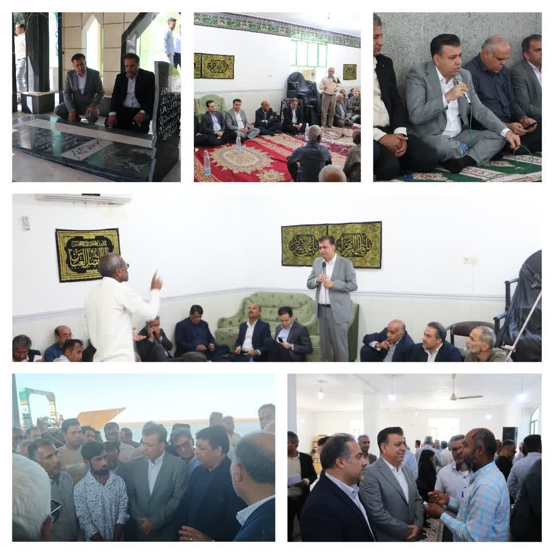 دیدار مردمی نماینده شرق هرمزگان در مجلس به همراه مدیر کل بنیاد مسکن هرمزگان با مردم تیاب شهرستان میناب دیدار مردمی نماینده شرق هرمزگان در مجلس به همراه مدیر کل بنیاد مسکن هرمزگان با مردم تیاب شهرستان میناب