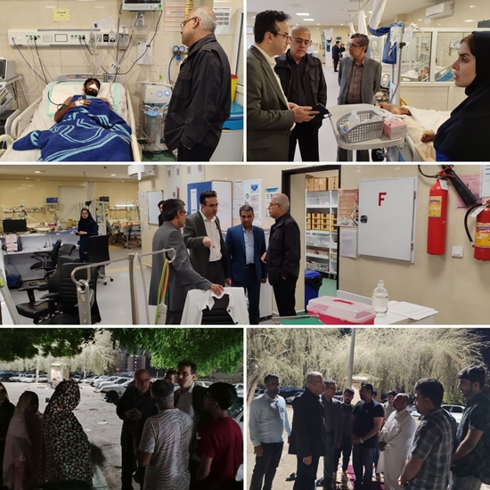 استاندار هرمزگان در بازدید از بیمارستان شهید محمدی بندرعباس تأکید کرد: سلامت مردم اولویت ماست/ لزوم حمایت واقع‌بینانه از کادر درمان