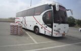 اتوبوس مسافری حامل انبه قاچاق در توقیف پلیس اتوبوس مسافری حامل انبه قاچاق در توقیف پلیس