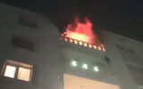حریق آپارتمان در طبقه پنجم بلوار امامت حریق آپارتمان در طبقه پنجم بلوار امامت