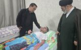 عیادت مدیرکل بنیاد شهید هرمزگان از مجروحان «جنگ رمضان» در شیراز عیادت مدیرکل بنیاد شهید هرمزگان از مجروحان «جنگ رمضان» در شیراز