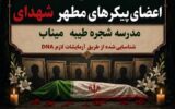 پیکر شهدای شناسایی‌شده مدرسه شجره طیبه میناب چهارشنبه تشییع می‌شود