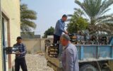 سایه سخاوت نخل‌داران بر معیشت نیازمندان؛ جمع‌آوری یک تن خرما در قالب زکات در بخش رودخانه