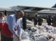 چهارمین محموله کمک‌های انسان دوستانه مردم هرمزگان به آسیب دیدگان زلزله‌ کرمانشاه از مسیر هوایی ارسال شد