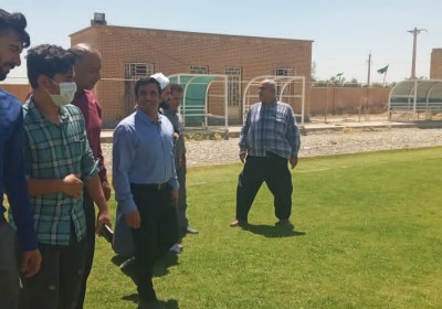مدیر کل ورزش و جوانان از اماکن ورزشی شهرستان گتوند بازدید کرد