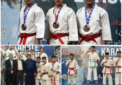 درخشش کاراته کاران جیرفتی در مسابقات لیگ کاراته وان کشور؛ امیرمحمد مسلمی نایب قهرمان کاتای انفرادی شد
