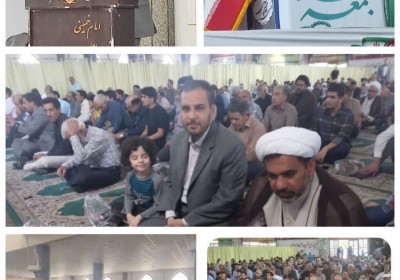سخنرانی مدیر تعاون روستایی جنوب کرمان در نماز جمعه شهرستان جیرفت به مناسبت هفته تعاون