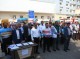 برگزاری تجمع اعتراضی در محکومیت حملات رژیم‌ صهیونیستی به غزه در بیمارستان شهید محمدی بندرعباس
