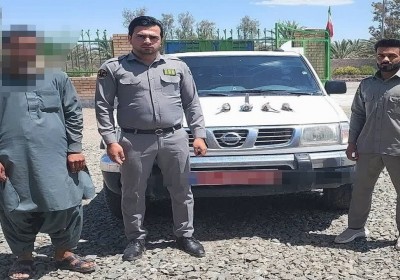 دستگیری متخلف شکار غیر مجاز در مهرستان